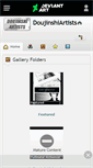 Mobile Screenshot of doujinshiartists.deviantart.com