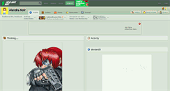 Desktop Screenshot of alandra-noir.deviantart.com