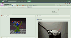 Desktop Screenshot of dusktalon14.deviantart.com