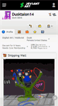 Mobile Screenshot of dusktalon14.deviantart.com