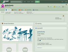 Tablet Screenshot of gustavbooty.deviantart.com