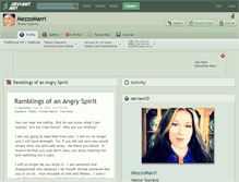 Tablet Screenshot of mezzomarri.deviantart.com