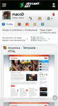 Mobile Screenshot of macod.deviantart.com