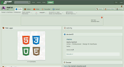 Desktop Screenshot of marxo.deviantart.com