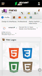 Mobile Screenshot of marxo.deviantart.com