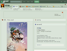 Tablet Screenshot of ottolga.deviantart.com