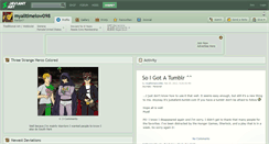 Desktop Screenshot of myalltimelow098.deviantart.com
