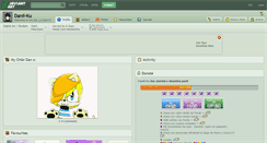 Desktop Screenshot of danii-ku.deviantart.com