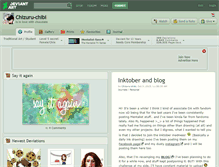 Tablet Screenshot of chizuru-chibi.deviantart.com