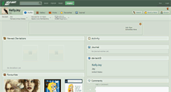 Desktop Screenshot of kellyjoy.deviantart.com