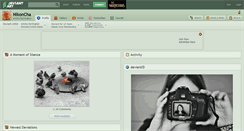 Desktop Screenshot of nikoncha.deviantart.com