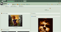 Desktop Screenshot of molbert.deviantart.com