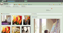 Desktop Screenshot of diladonno.deviantart.com