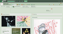 Desktop Screenshot of narma-san.deviantart.com