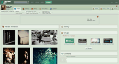 Desktop Screenshot of bl2d7.deviantart.com