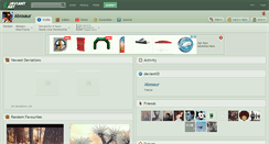 Desktop Screenshot of abosaur.deviantart.com
