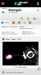 Mobile Screenshot of blazingsnl.deviantart.com