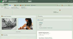 Desktop Screenshot of orflem.deviantart.com
