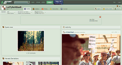 Desktop Screenshot of lustyreindeer.deviantart.com