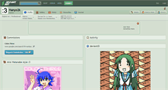 Desktop Screenshot of hanyo2k.deviantart.com