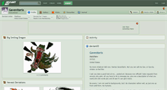 Desktop Screenshot of gaveniterix.deviantart.com