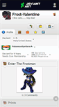 Mobile Screenshot of frost-valentine.deviantart.com