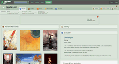 Desktop Screenshot of gloria-lynn.deviantart.com