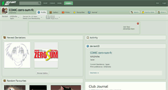 Desktop Screenshot of comic-zero-sum-fc.deviantart.com