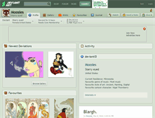 Tablet Screenshot of moosies.deviantart.com