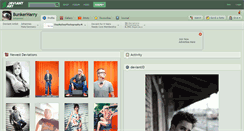 Desktop Screenshot of bunkerharry.deviantart.com