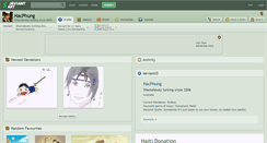 Desktop Screenshot of hacphung.deviantart.com