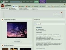 Tablet Screenshot of midianad.deviantart.com