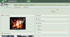 Desktop Screenshot of honsou.deviantart.com