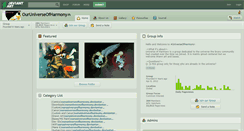 Desktop Screenshot of ouruniverseofharmony.deviantart.com