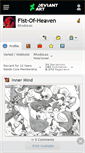 Mobile Screenshot of fist-of-heaven.deviantart.com
