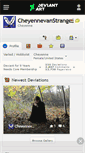 Mobile Screenshot of cheyennevanstrange.deviantart.com