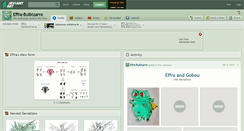 Desktop Screenshot of effra-bulbizarre.deviantart.com
