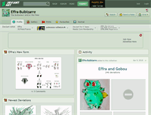 Tablet Screenshot of effra-bulbizarre.deviantart.com