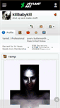 Mobile Screenshot of killbabykill.deviantart.com