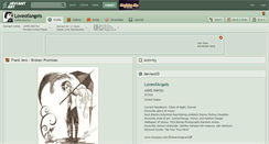 Desktop Screenshot of loveofangels.deviantart.com