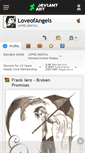 Mobile Screenshot of loveofangels.deviantart.com