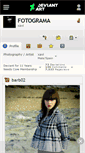 Mobile Screenshot of fotograma.deviantart.com