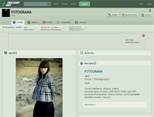 Tablet Screenshot of fotograma.deviantart.com