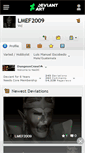 Mobile Screenshot of lmef2009.deviantart.com