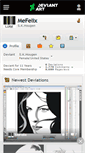 Mobile Screenshot of mefelix.deviantart.com