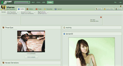 Desktop Screenshot of ishamau.deviantart.com