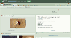 Desktop Screenshot of darkwolf9899.deviantart.com