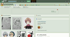 Desktop Screenshot of ecchanthelazyass.deviantart.com