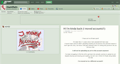 Desktop Screenshot of okamiiraiin.deviantart.com