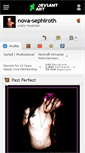 Mobile Screenshot of nova-sephiroth.deviantart.com